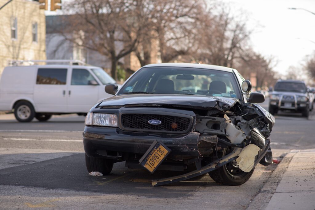 Car Accident Caused by Negligent Driver
